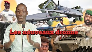 Urgent  émission spéciale sur les nouveaux Dronne du Mali  Le Tchad renvoie les militair français [upl. by Aennyl]