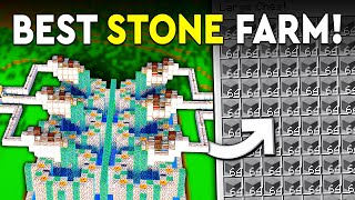 Minecraft Cobblestone Farm Tutorial  BEST DESIGN  350000 PH 1206 [upl. by Guttery]