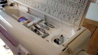 time2do Janome 4618 Bobbin winding [upl. by Berliner]