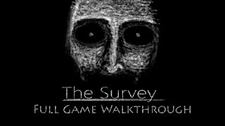 The Survey Gameplay Walkthrough Full game  Ending [upl. by Nich254]