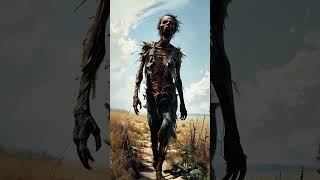 The Famine Walker scary viralvideo viralshorts aiart story history foryou [upl. by Eniamurt]