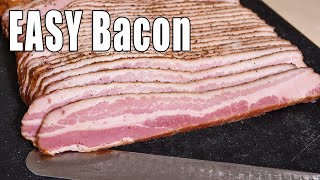 Easiest Homemade Bacon  Cure Bacon at Home [upl. by Seiden213]