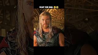 God of thunder returns to Asgard with The Fire dragon and meets Skurge 😂🤣shorts ytshorts marvel [upl. by Ojybbob857]