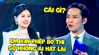 Cô Gái 16 Tuổi BỎ THI NGANG khiến GIÁM KHẢO CHẤN ĐỘNG vì quotSỢ KHÔNG AI HÁT LẠIquot  Song Ca Giấu Mặt [upl. by Massimo848]