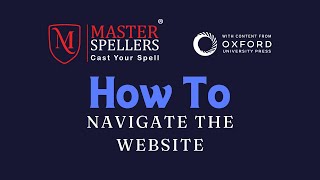 Navigating The Master Spellers Website [upl. by Dnomhcir445]