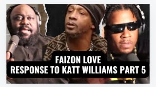 KATT WILLIAMS GETS A RESPONSE FROM FAIZON LOVE hosted by SPIDER LOC PART 5 podcast shorts BIG WORM [upl. by Arabrab]