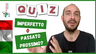 QUIZ imperfetto o passato prossimo  Esercitati in italiano con Francesco [upl. by Letnuahc49]