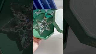 Swarovski Christmas Ornament 2024 🌟 swarovski 2024edition swarovskiornament swarovskicrystals [upl. by Leveroni]