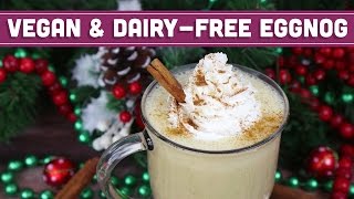 Vegan and Dairy Free Eggnog Healthy Christmas Recipes  Mind Over Munch [upl. by Noeled800]