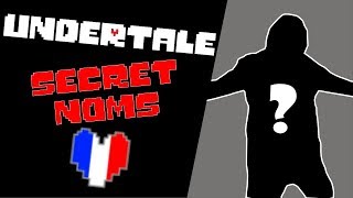 SECRET DES NOMS  Undertale patch FR Bonus et secret [upl. by Lananna]