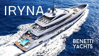 Exploring the Benetti’s Luxurious Superyacht IRYNA A Nautical Masterpiece [upl. by Egdamlat942]