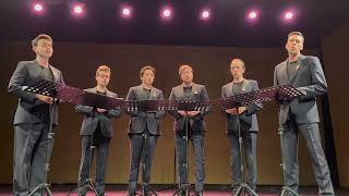 The Kings Singers  Long the night Ukrainian folk carol Live [upl. by Smukler622]