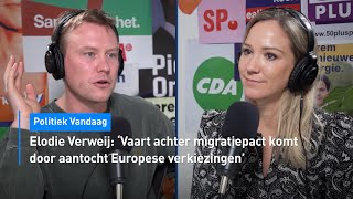 🔟  Vaart achter migratiepact komt door aantocht Europese verkiezingen  Politiek Vandaag [upl. by Rehtae]