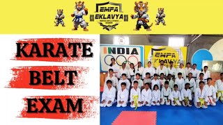 KARATE BELT EXAM🥋🥊🥊 emfa balaghat karate martials kumite kata [upl. by Eniamreg]