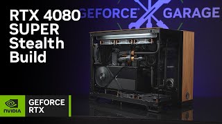 GeForce Garage – RTX 4080 SUPER Stealth Build by LiquidHaus [upl. by Hiram]