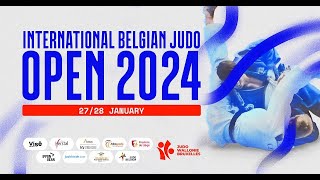 MAT 2 Sunday 28012024  International Belgian Judo Open 2024 Men [upl. by Hsihsa]