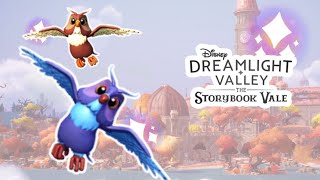 How to get Owls in Disney Dreamlight Valley The Storybook Vale [upl. by Yroffej]