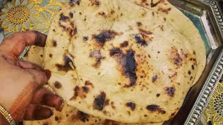 बिना Yeast के आटा Naanबनाए झटपट तंदूरी नान तवे पर wheat tandoori Naan on tawa Recipe in 2 min [upl. by Tollmann728]