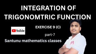 Integration  trigonometric function  Ex9c no 12 [upl. by Conlen]