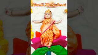 Diwali special baby photoshoot idea diwali2024 indianfestival indiancelebration photoshoot [upl. by Uhej]