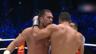 Klitschko knockout Pulev at 5th round [upl. by Nnylsia]