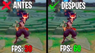 Como MEJORAR el RENDIMIENTO de LEAGUE OF LEGENDS 2023 [upl. by Nednal]