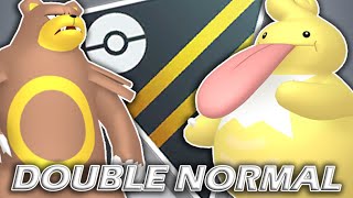 INSANE 100 STREAK by BUFFED DOUBLE NORMAL STRAT in ULTRA LEAGUE BATTLES  Pokemon Go Battle League [upl. by Llenel]