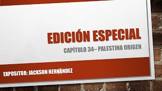 Filistea o Palestina  Orígenes  Capítulo Especial [upl. by Theadora]