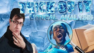 Thick Of It by KSI  LYRICAL ANALYSIS [upl. by Neehcas]