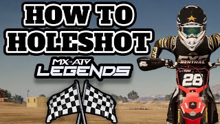 How To HOLESHOT in Mx vs Atv Legends [upl. by Diann]