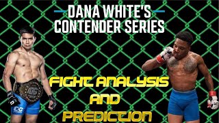 Contender Series David Martinez vs Xavier Franklin Fight Analysis amp Prediction Week 8 [upl. by Ttereve998]