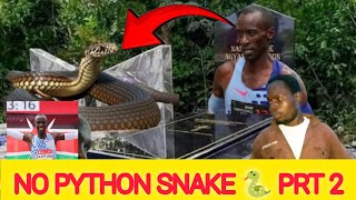 NO BIG PYTYON SNAKE🐍IN MY BOSS GRampVE 😭KELVIN KIPTUMS SHAMBA BOY FINALLY BREAK HIS SILENTviral [upl. by Tosch]