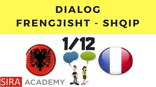 112 Dialog Frengjisht  Shqip  Meso Frengjisht pemes dialogjeve   Francais  Albanais [upl. by Darrick255]