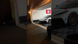 CORVETTE c8 sema lyrics song c8vette automobile corvettecommunity sportscar cartok [upl. by Dynah]