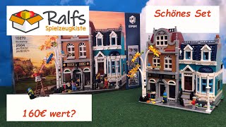 LEGO® Creator Bookshop Bücherhandlung – 10270 Review [upl. by Arreyt554]