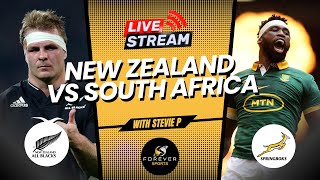 NEW ZEALAND VS SOUTH AFRICA LIVE  All Blacks vs Springboks Watchalong  Forever Rugby [upl. by Pascha652]