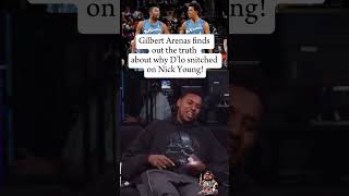 Gilbert Arenas finds out the real reason why D’Angelo Russell snitched on Nick young [upl. by Ettecul306]