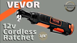 Vevor  12v Cordless 38quot Ratchet  Test and Review [upl. by Lamberto]