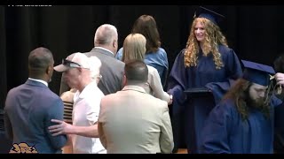 Baraboo High School Graduation Erupts in Chaos [upl. by Eeralav818]