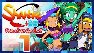 Shantae HalfGenie Hero Friends to the End DLC  Walkthrough Part 1 Boss Tinkerslug [upl. by Ramses]