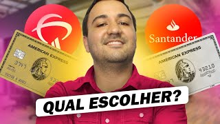 QUAL ESCOLHER BRADESCO OU SANTANDER PARA CARTOES AMERICAN EXPRESS [upl. by Ducan35]