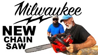 Milwaukee ELECTRIC Chainsaw M18 [upl. by Gayl]