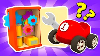 New episodes of Helper Cars cartoons for kids Racing cars amp a crane truck for kids [upl. by Meredi397]