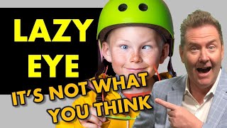 The surprising TRUTH about LAZY EYE AMBLYOPIA youtube Eye doctor explains [upl. by Anneg]