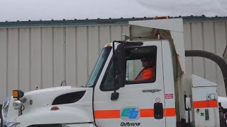 Caltrans workers fight to keep roads open as snow slams the Sierra [upl. by Nivrag]