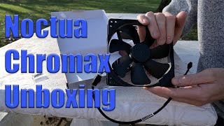 Noctua Chromax NFA14 140mm Desktop Fan Unboxing amp Overview [upl. by Dasha]