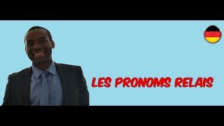 Cours dallemand A1 A2 B1 B2 Les pronoms relais [upl. by Eenalem]