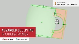 Advanced Sculpting in Autodesk Inventor [upl. by Ellynad]