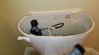 Toilet not filling with water Easy fix [upl. by Zel]