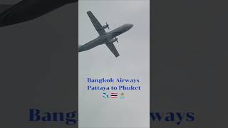 Bangkok Airways  PG281 Pattaya to Phuket [upl. by Atinwahs]